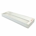 Nora Lighting 8in LEDUR Tunable White LED Undercabinet, 3000/4000/5000K, White NUDTW-8808/345WH NUDTW-8808/WH